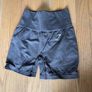 Gymshark Vital Seamless 2.0 Shorts (Charcoal Mark) - extra small